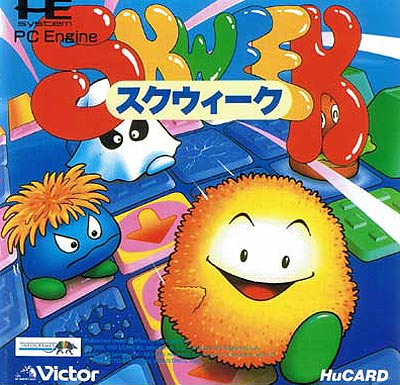 Skweek box art for PC Engine